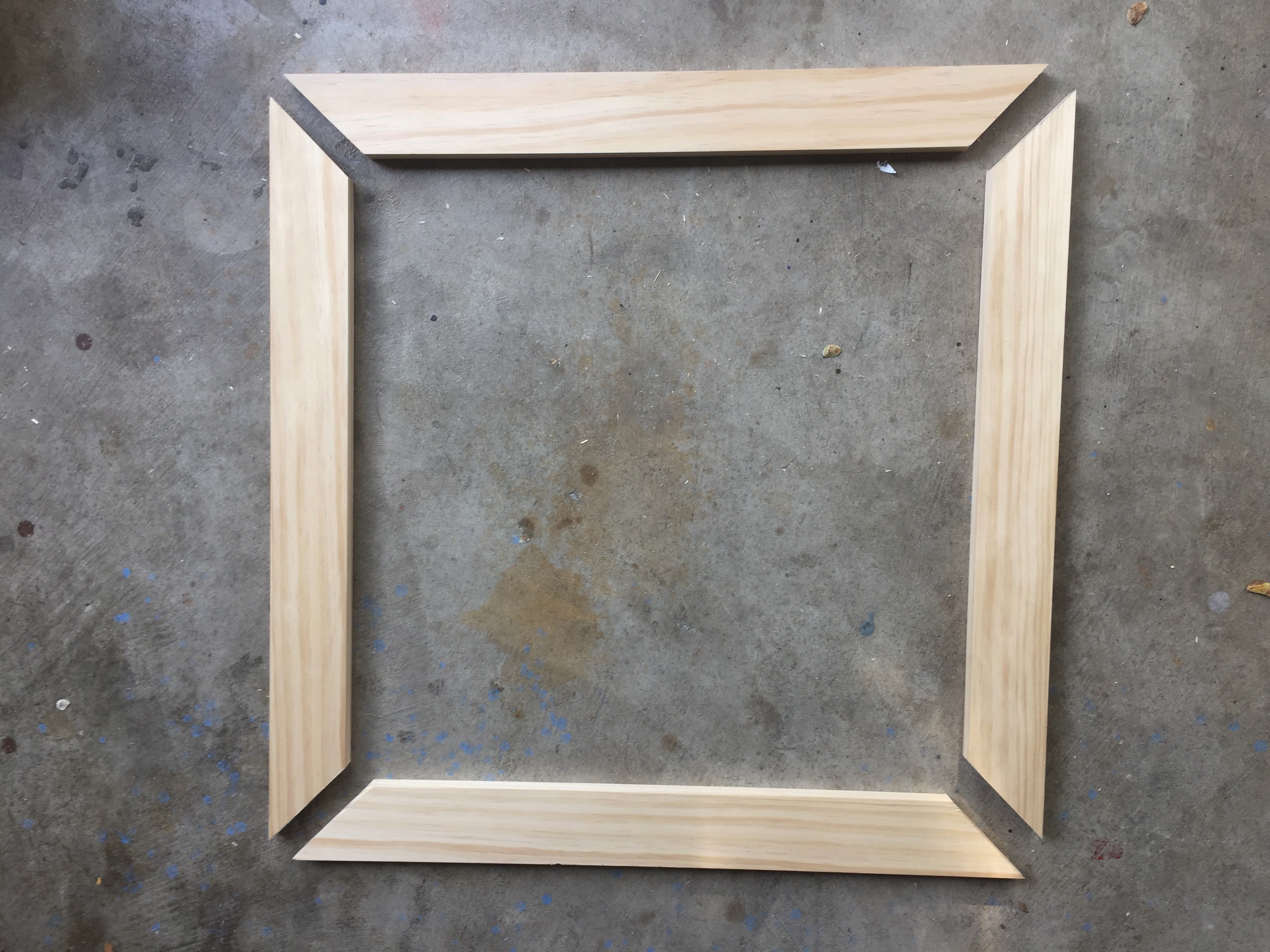 Top Lip Trim Pieces Cut with 45 Degree Angles