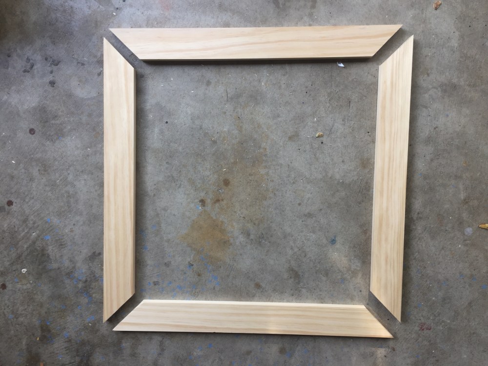 Top Lip Trim Pieces Cut with 45 Degree Angles