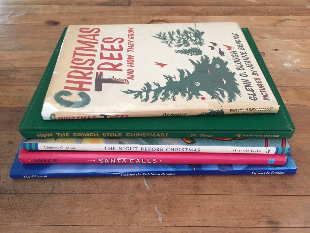 Vintage Childrens Christmas Books