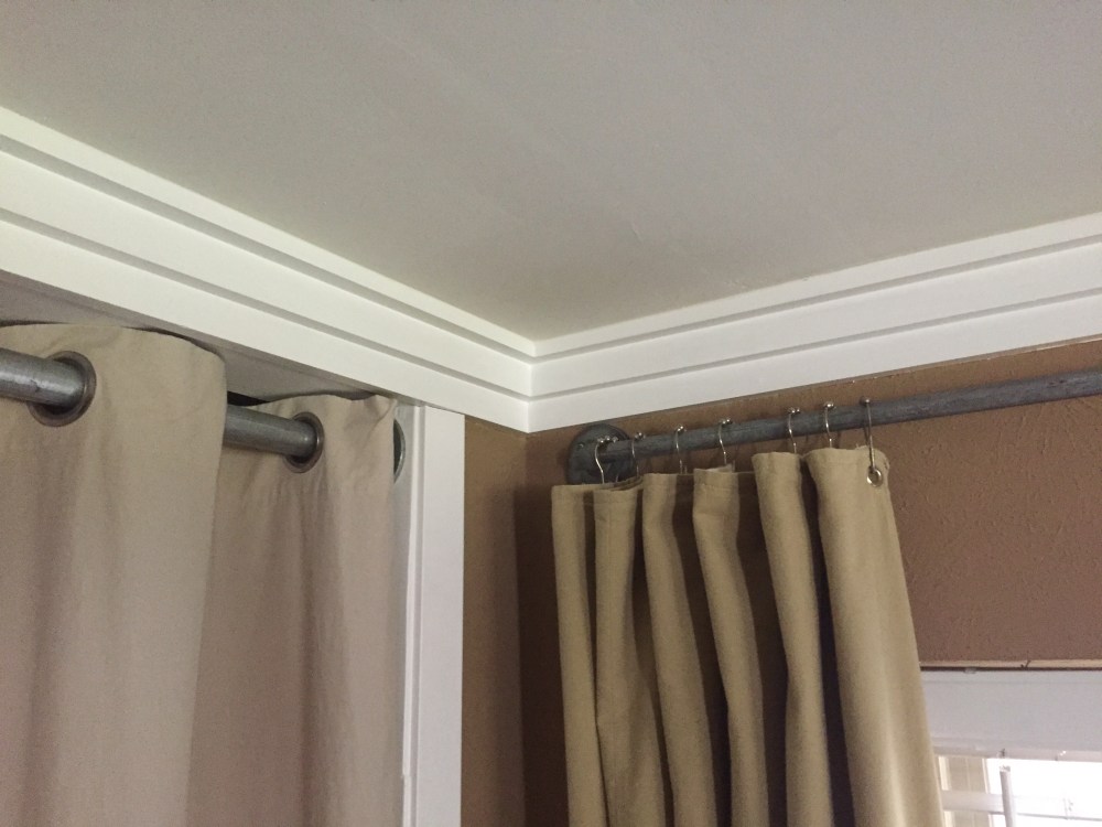 Crown Over Window and Desk