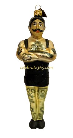 Eric Cortina Strongman Ornament