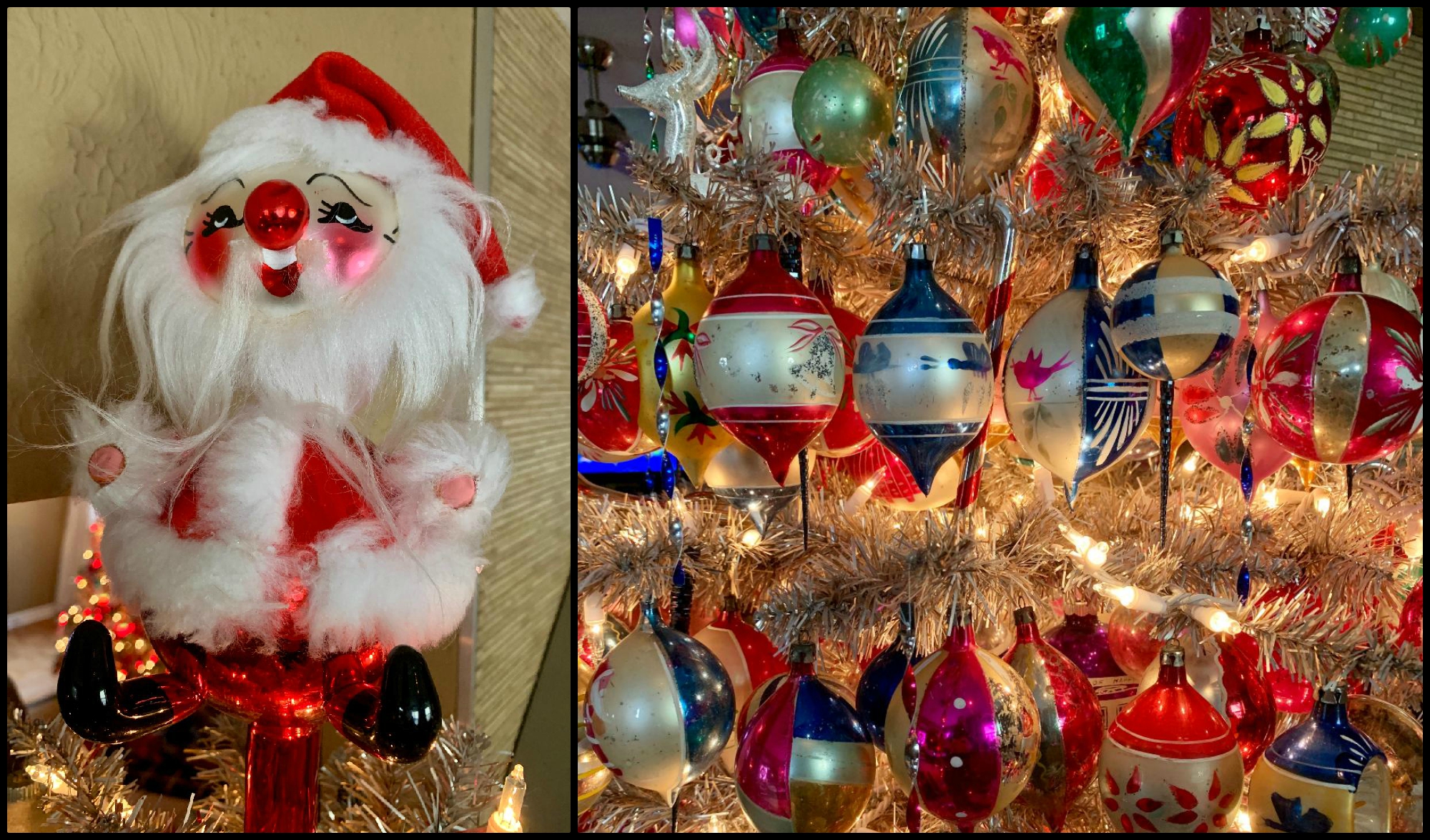 Little Tinsel Tree Collage 2018