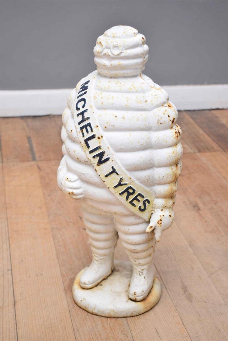 Micheline Man Cat Iron Statue