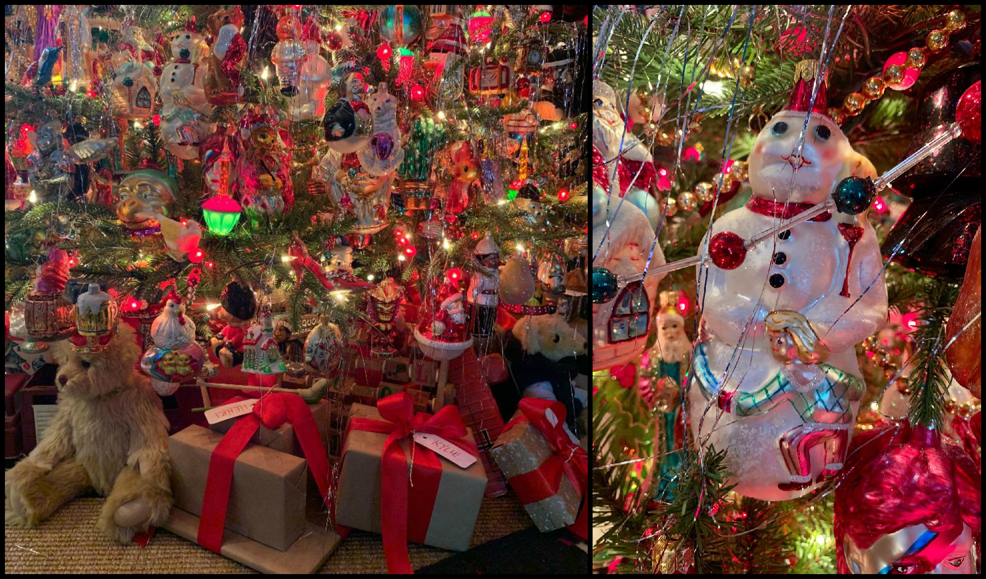Radko Christmas Tree 2018 Collage