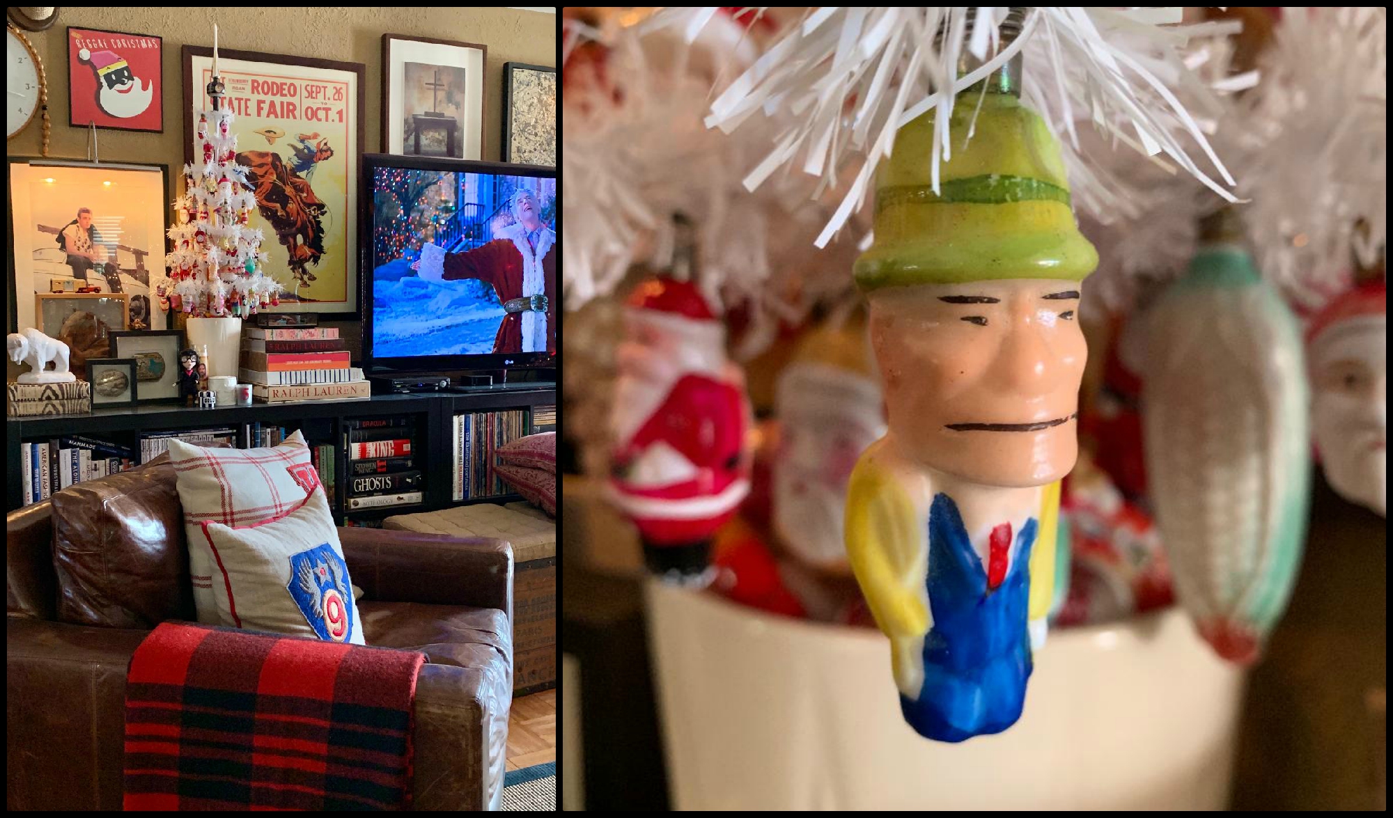 Small Figural Tree Collage