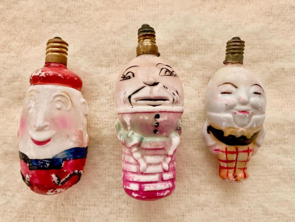 Figural Bulb Humpty Dumptys