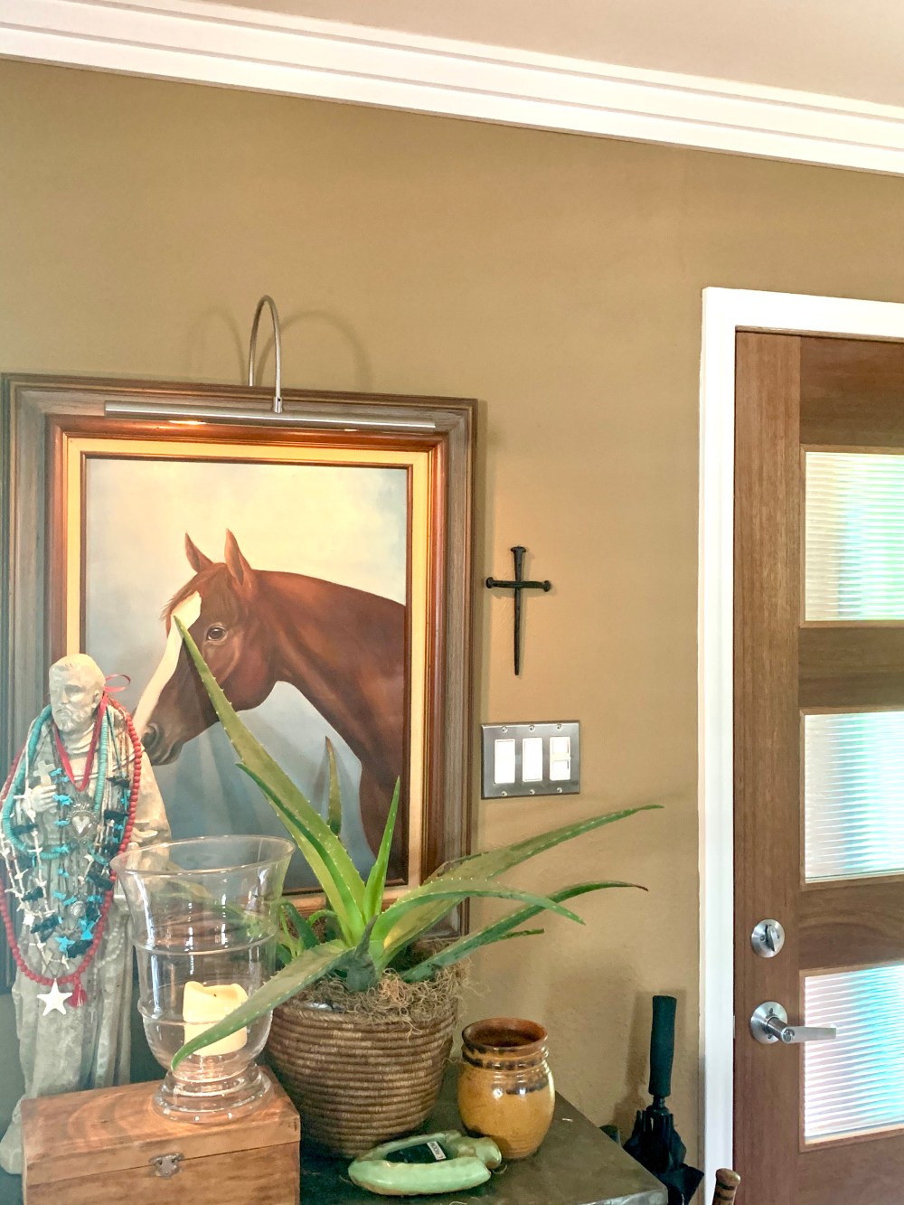 Added Crown in the Living Room