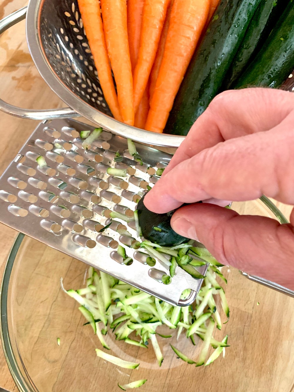 Grate The Zucchini