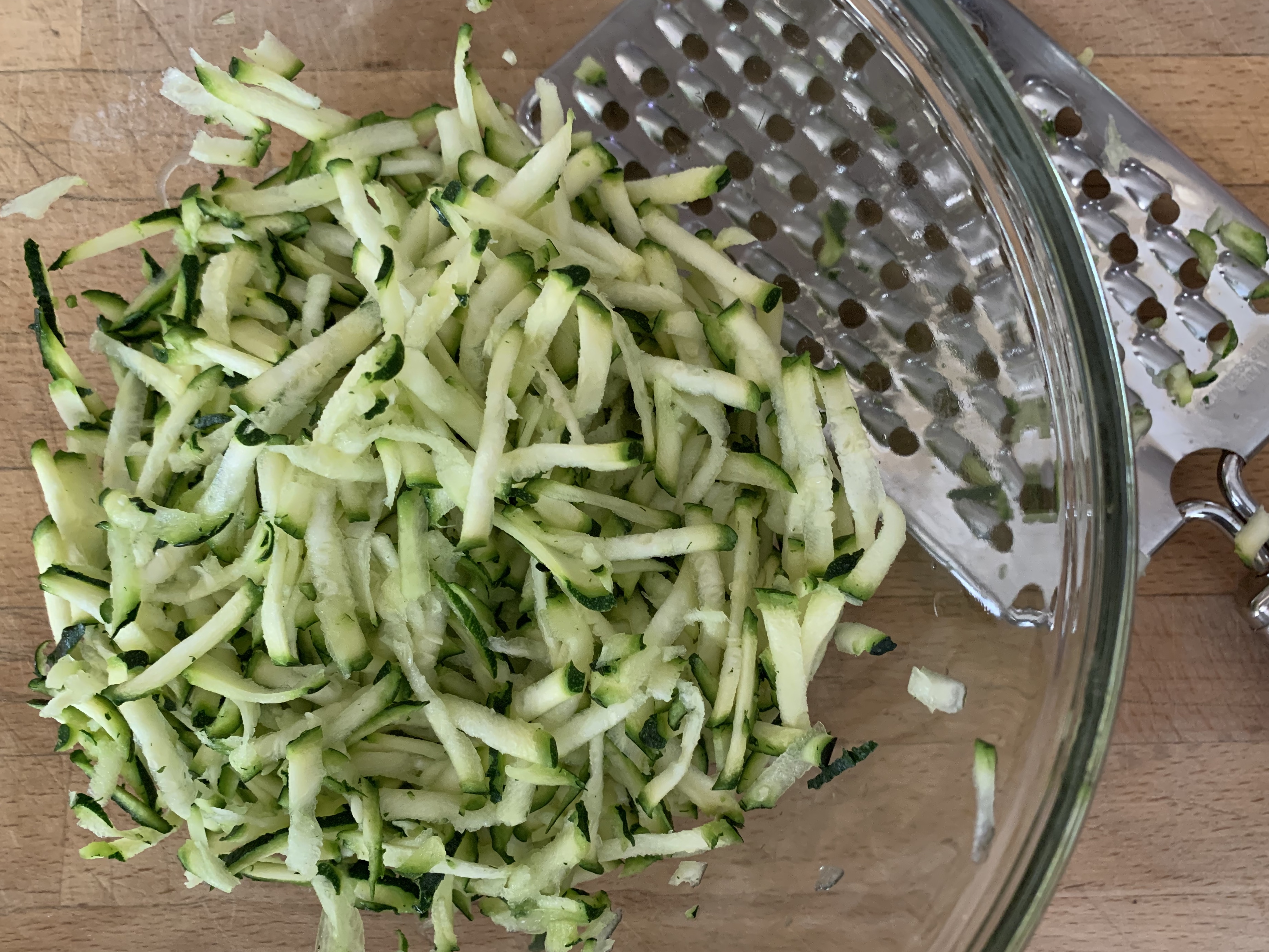 Grated Zucchini