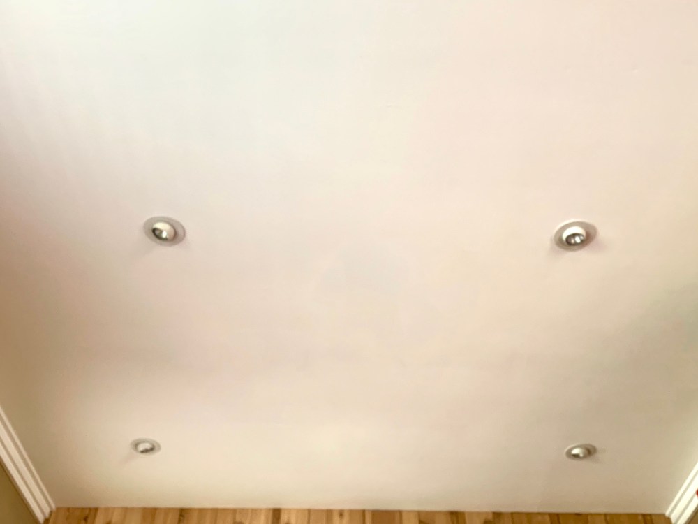 New Ceiling in the Living Room