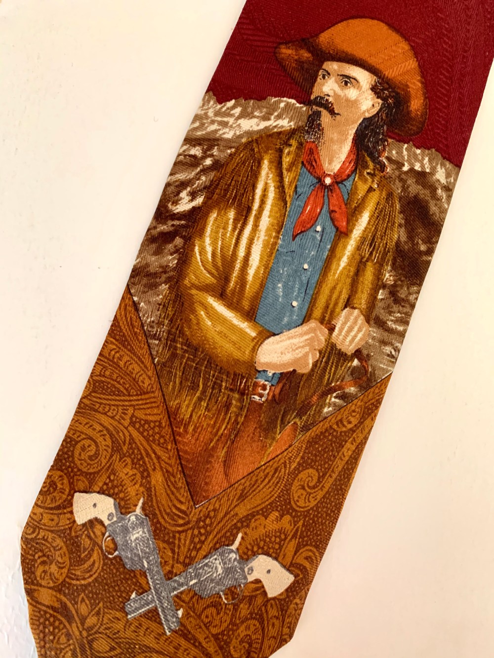 Buffalo Bill on Vintage Polo Tie