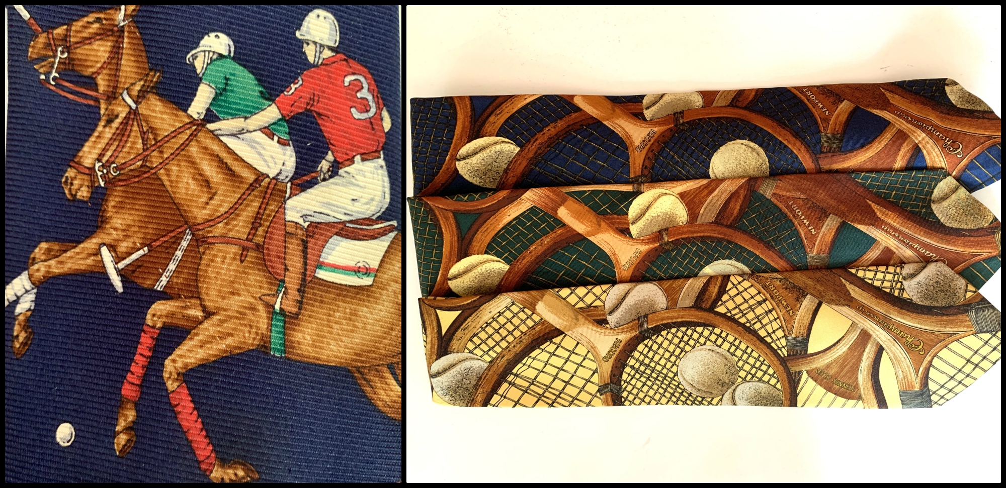 Conversational Tie Collage 1