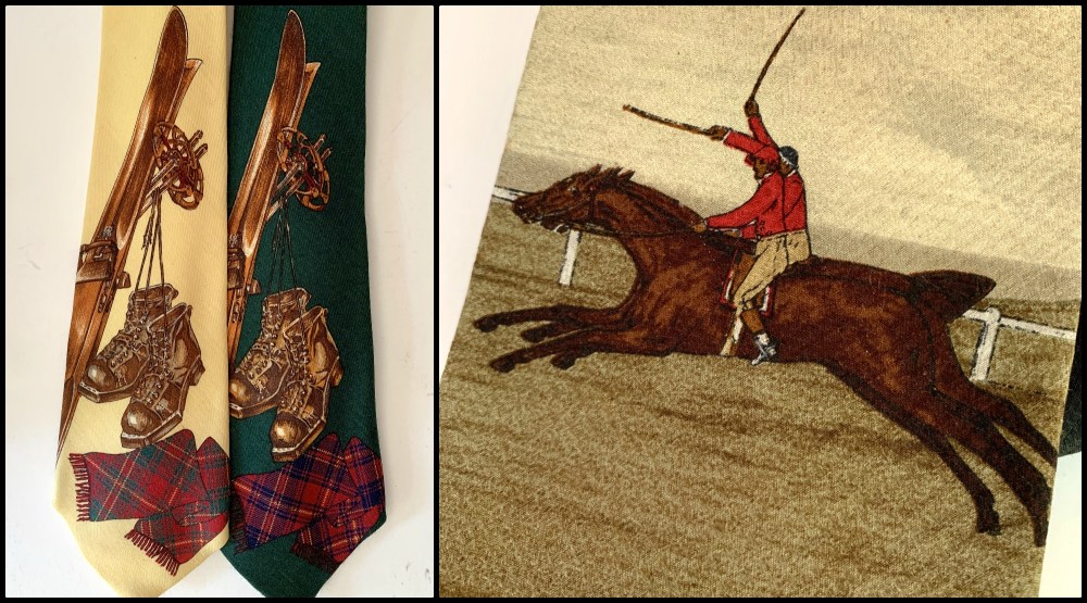 Conversational Tie Collage 2