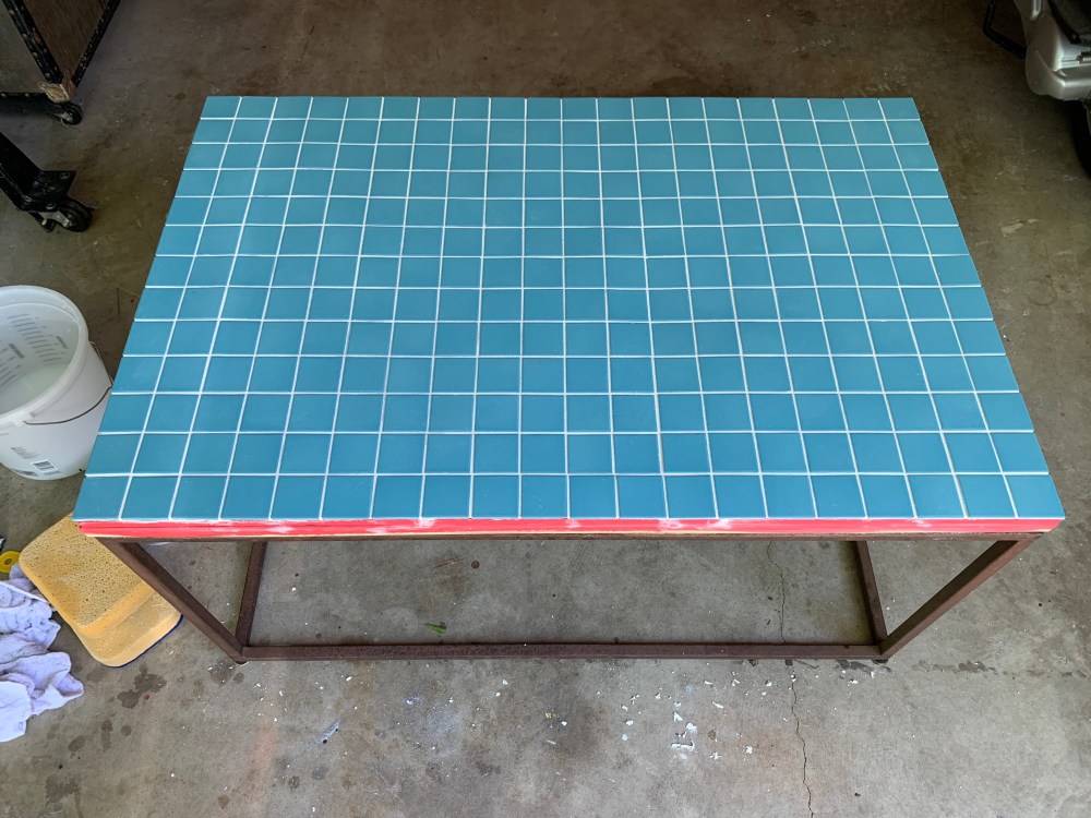 Finished Grouted Top