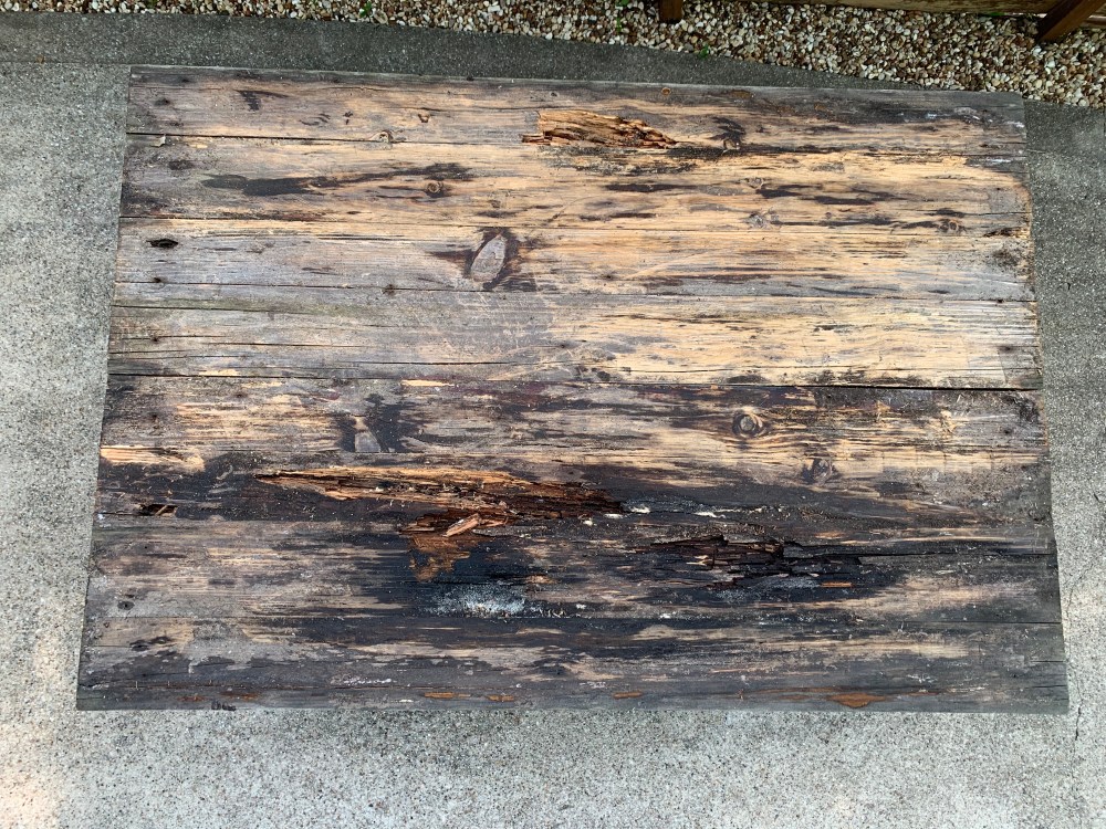 Rotten Wood Under Pallet Wood