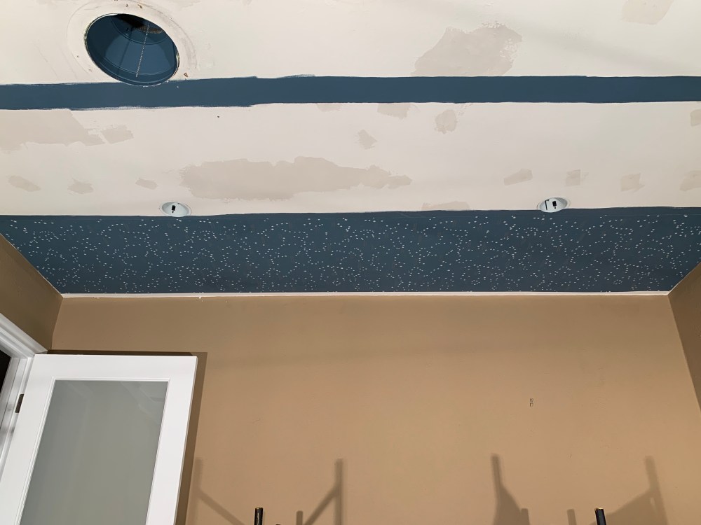 The First Strip of Ceilingpaper