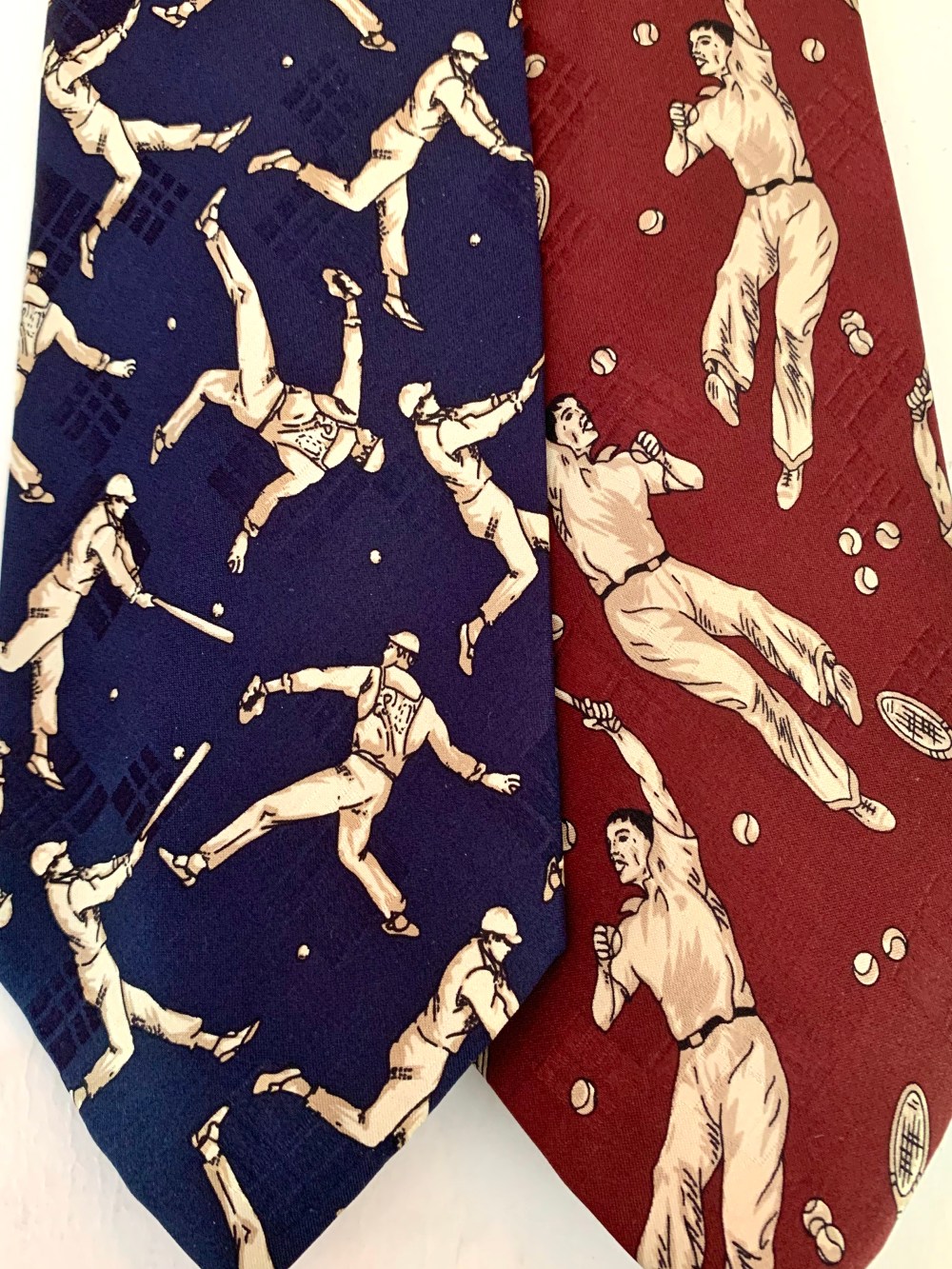 Vintage Sports Players on Vintage Polo Tie