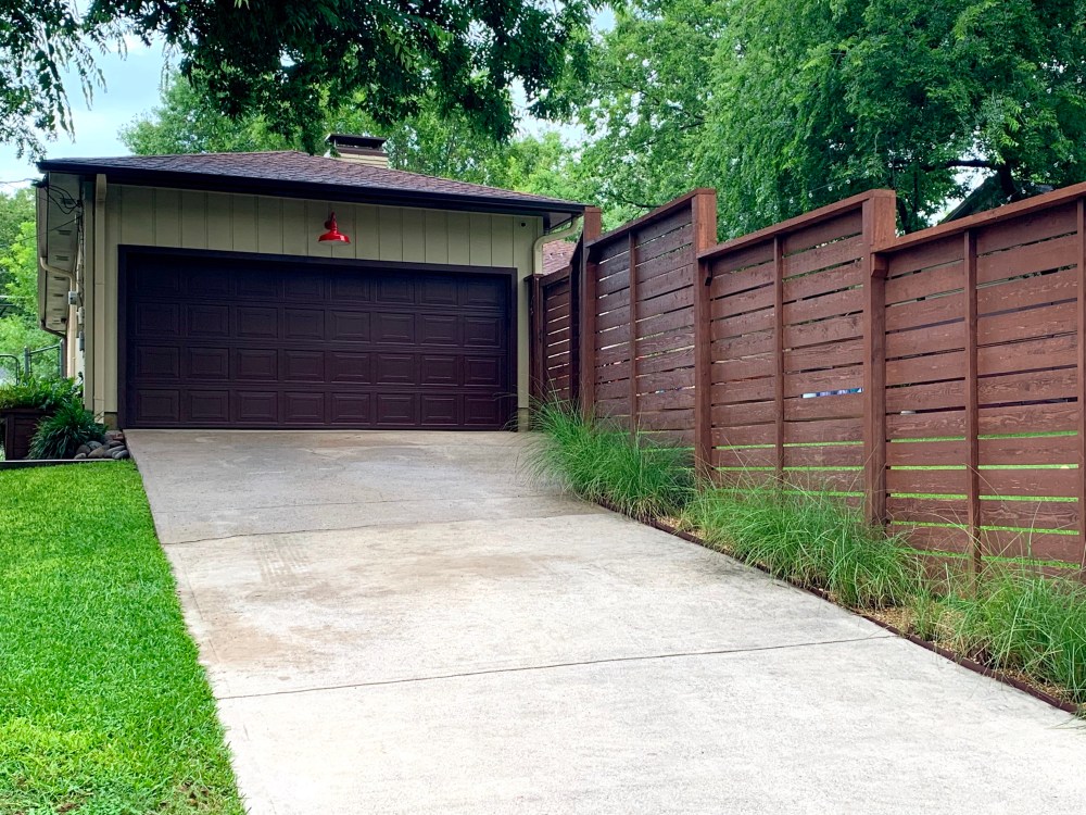 Driveway June of 2020