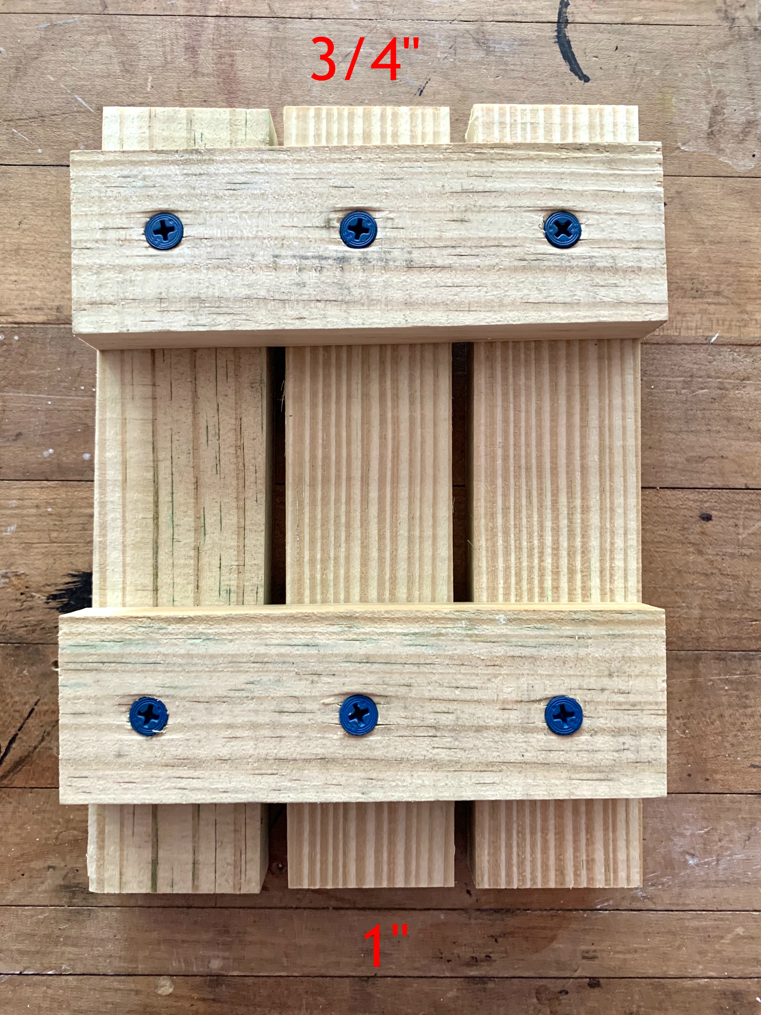 Underside of Picnic Table