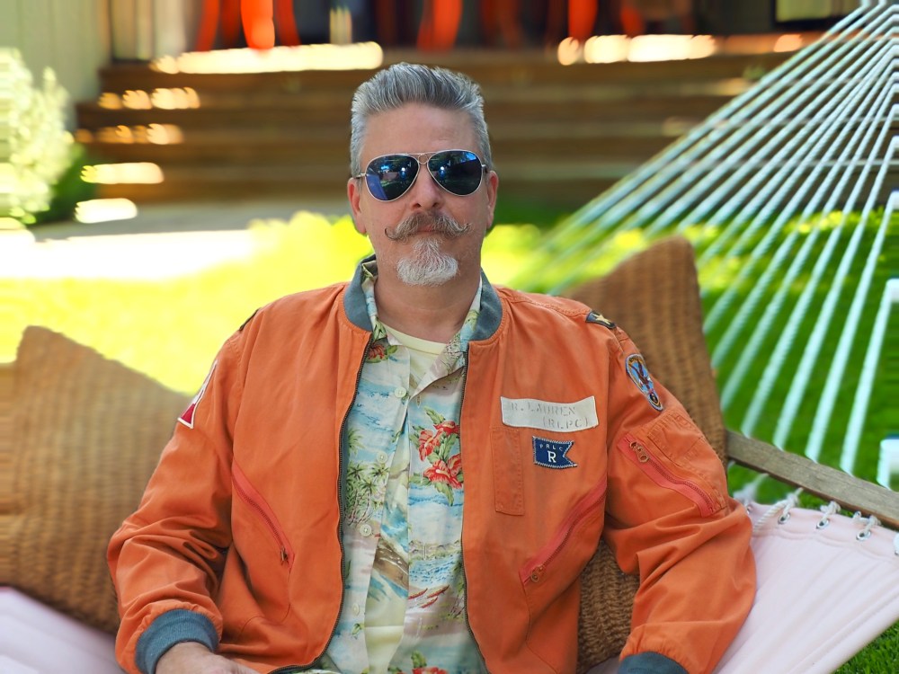 Orange Reversible Flight Jacket